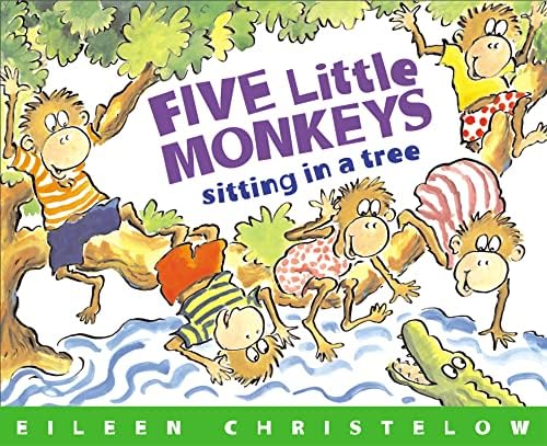 Five Little Monkeys Bake a Birthday Cake: An Original High-Energy